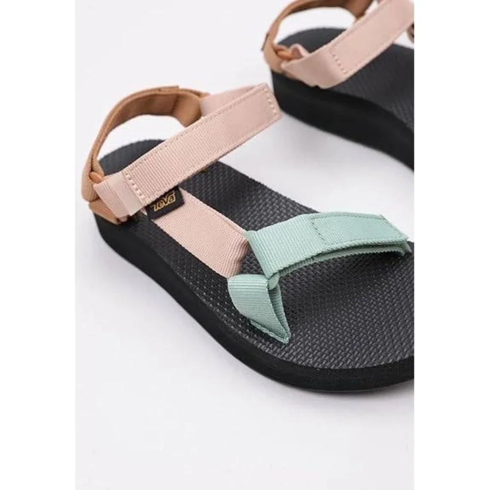 Teva Midform Universal Clay Multi Womens Sandals Size 7 Platform Strappy NWT